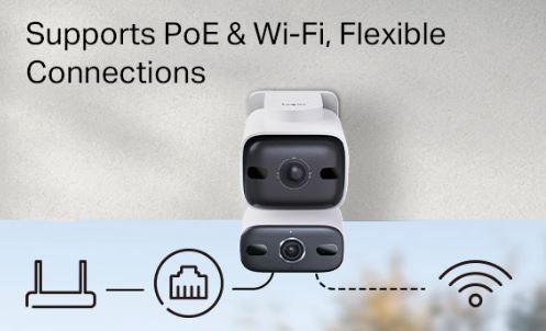 Camera Tapo C6165D 4K – Camera TP-Link Ống Kính Kép, Camera WiFi Ngoài Trời, Có Màu Ban Đêm
