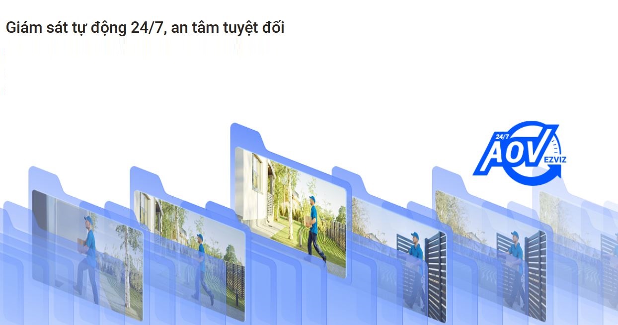 Camera EZVIZ EB5 4K – Camera Dùng Pin Sạc, Camera WiFi Ngoài Trời, Có Màu Ban Đêm