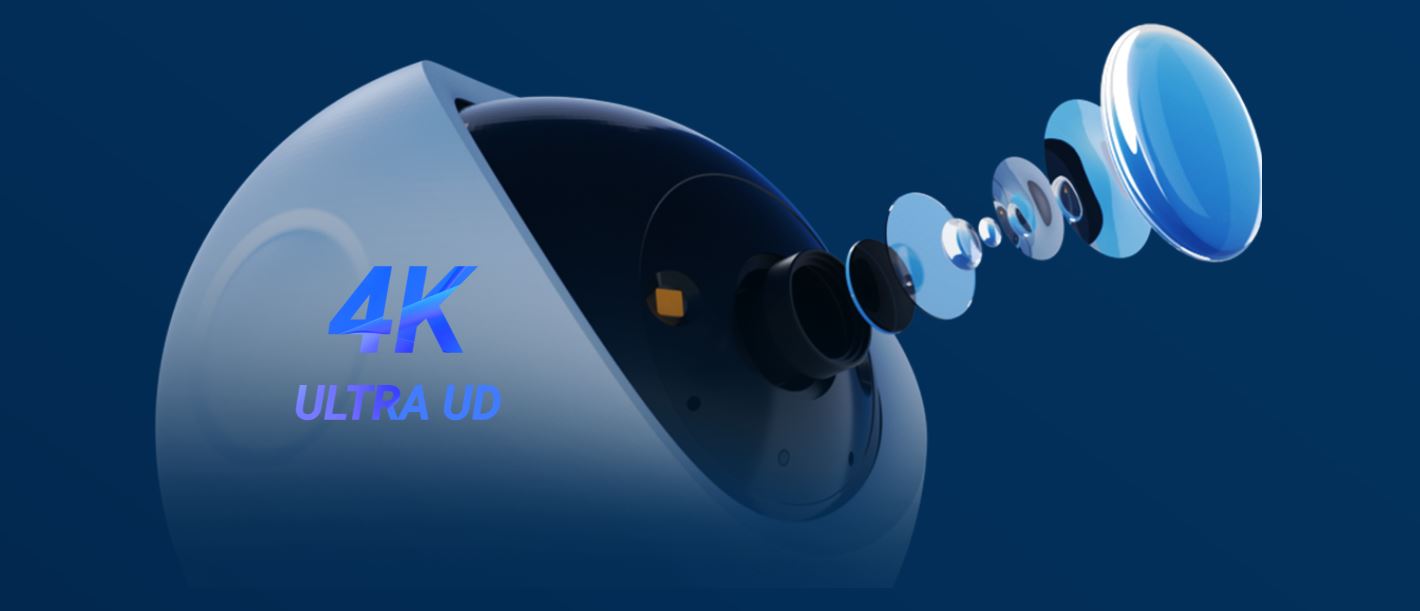 Camera EZVIZ H6C G1 4K – Camera WiFi 360, Có Màu Ban Đêm, Camera AI Phát Hiện Thông Minh