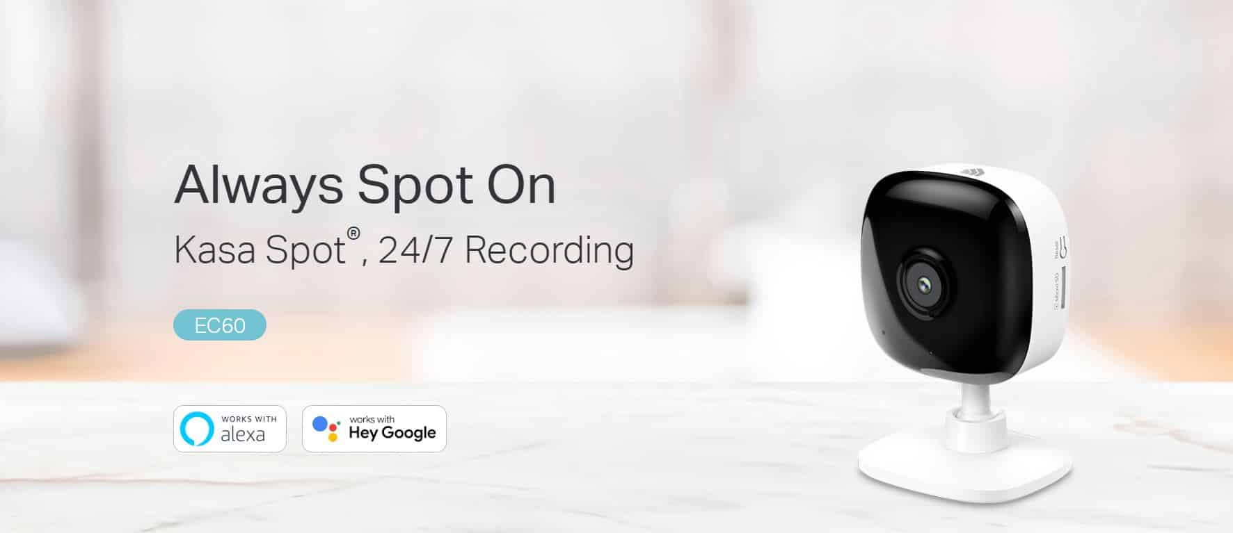 Camera Kasa EC60 – Camera TP-Link Full HD, Camera WiFi, Đàm Thoại 2 Chiều