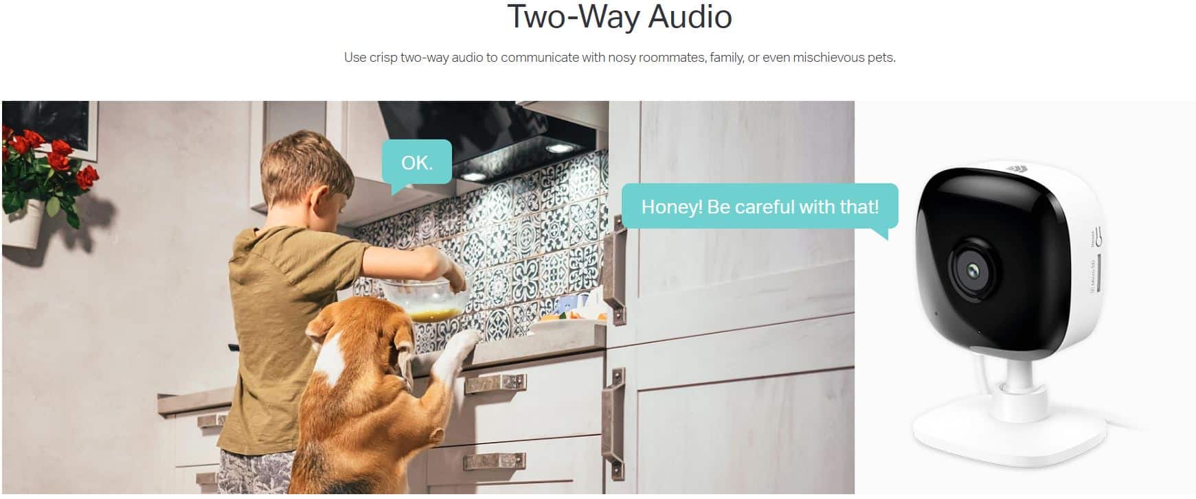 Camera Kasa EC60 – Camera TP-Link Full HD, Camera WiFi, Đàm Thoại 2 Chiều