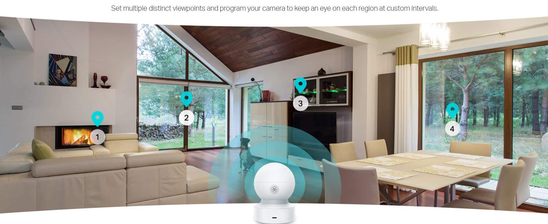 Camera Kasa EC70 – Camera TP-Link Full HD, Camera WiFi Xoay 360, Camera Trong Nhà