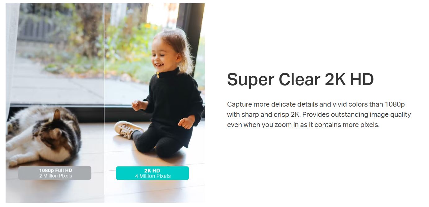 Camera Kasa KC400 – Camera TP-Link 2K, Camera WiFi, Camera Trong Nhà