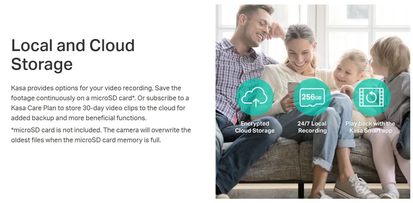 Camera Kasa KC400 – Camera TP-Link 2K, Camera WiFi, Camera Trong Nhà