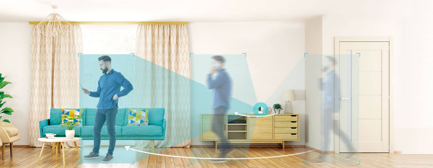 Camera Kasa KC410S – Camera TP-Link 2K, Camera WiFi Xoay 360, Camera Trong Nhà