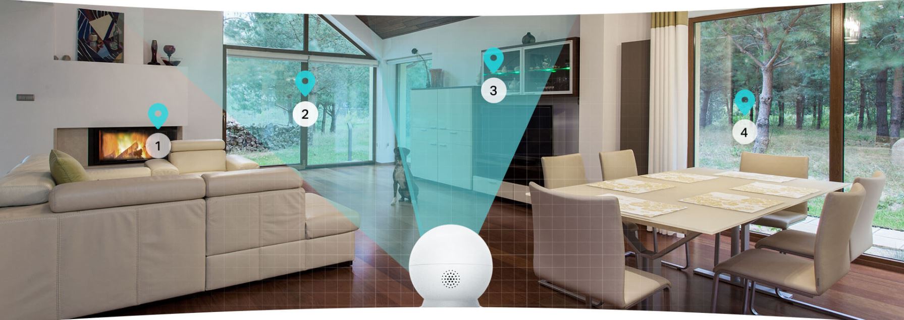 Camera Kasa KC410S – Camera TP-Link 2K, Camera WiFi Xoay 360, Camera Trong Nhà