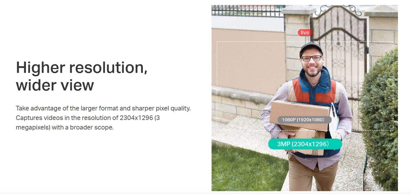 Chuông Cửa TP-Link Kasa KD110 - Chuông Cửa WiFi, Tích Hợp Camera, Dùng Pin, IP64