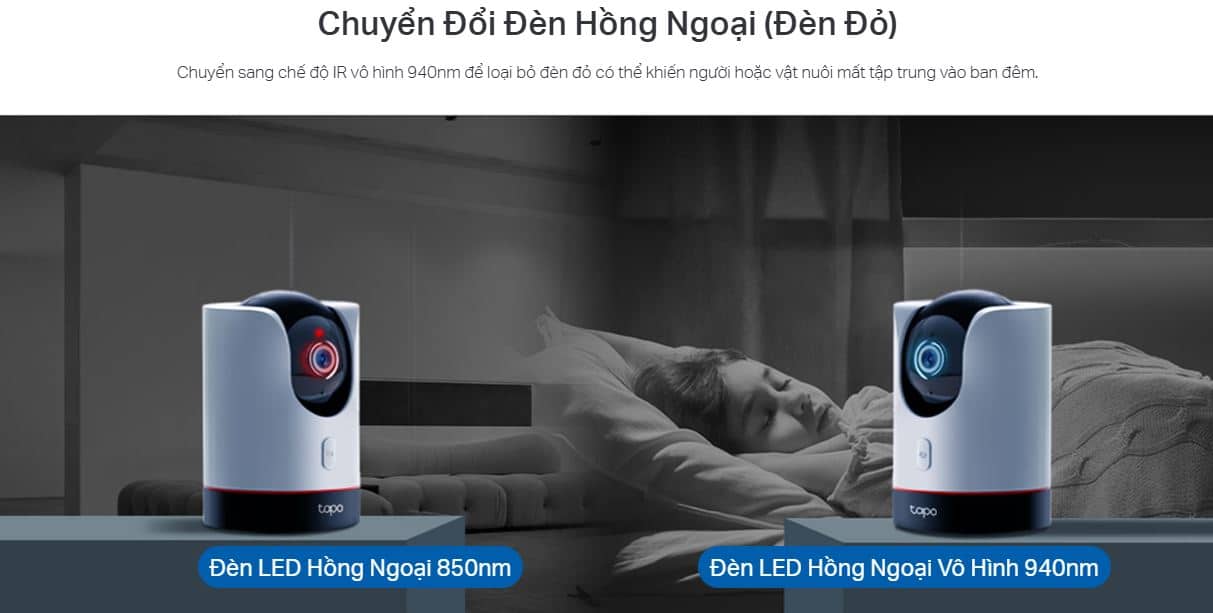 Camera Tapo TC73 4MP – Camera TP-Link 2K, Camera WiFi Xoay 360, Phát Hiện AI