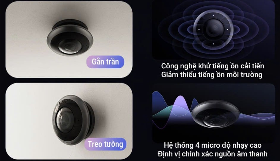 4 Micro Ma Trận Thu Âm Đa Hướng