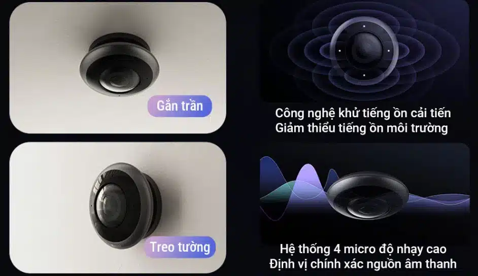 4 Micro Ma Trận Thu Âm Đa Hướng