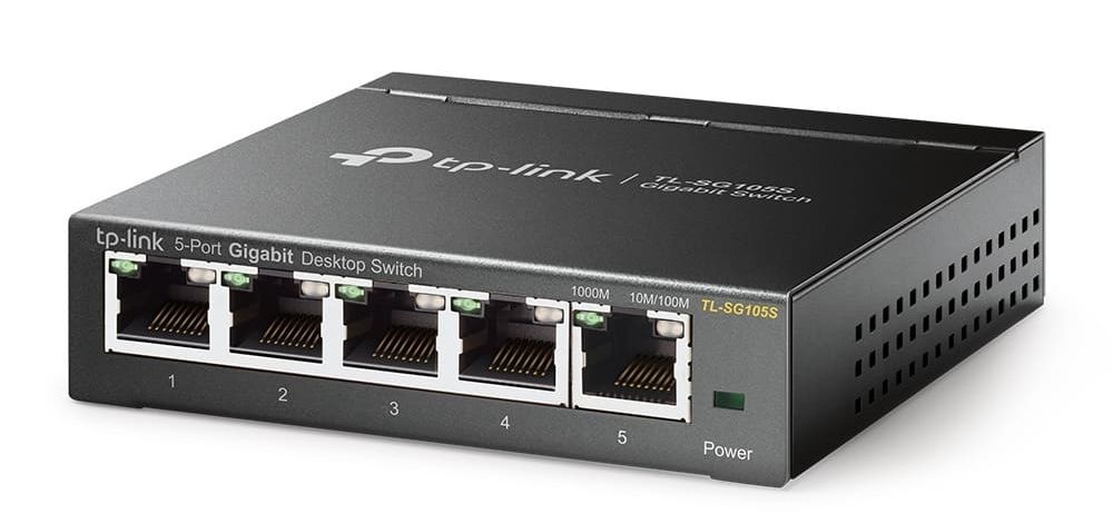 TL-SG105S là switch Gigabit 5 cổng nhỏ gọn dành cho gia đình và văn phòng nhỏ