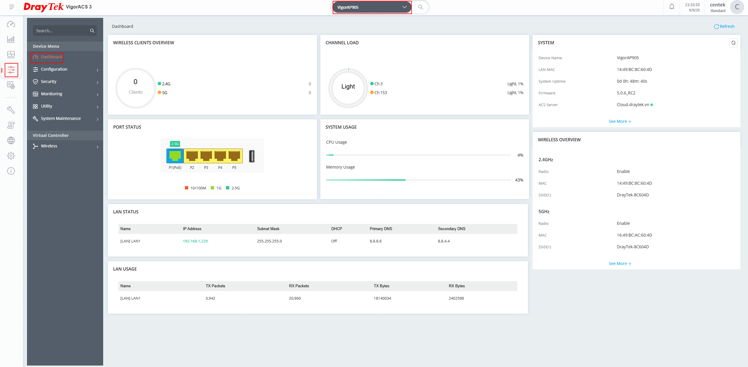 Cấu hình từ xa qua cloud