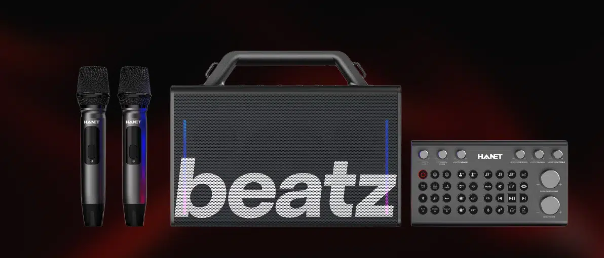 Bộ Loa Karaoke Bluetooth Hanet Beatz