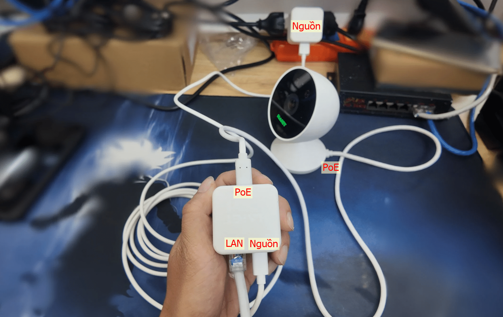 Hướng Dẫn Kết Nối Mạng LAN Cho Camera HANET HA1000