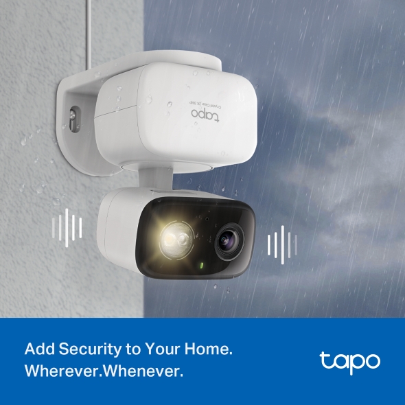 Camera Tapo C216 3MP – Camera WiFi TP-Link 2K Ngoài Trời, Có Màu Ban Đêm, Chống Nước IP65