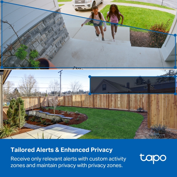 Camera Tapo C400 2MP – Camera Dùng Pin Ngoài Trời, Chống Nước IP65, Camera WiFi TP-Link Full HD, Có Màu Ban Đêm