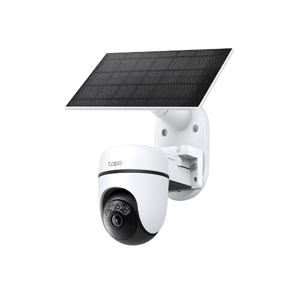 Camera Tapo C610 KIT 2K – Camera WiFi Xoay 360, Dùng Pin Năng Lượng Mặt Trời, Có Màu Ban Đêm