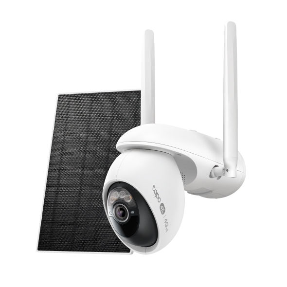 Camera Tapo 665G KIT 4K – Camera 8MP, Xoay 360 Độ, Camera WiFi 4G/LTE Năng Lượng Mặt Trời, Có Màu Ban Đêm