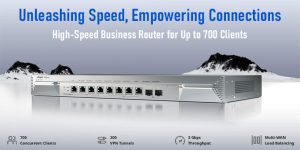 Router Ruijie Reyee RG-EG710XS cân bằng tải 700 người dùng