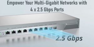 Router Ruijie Reyee RG-EG710XS 2 cổng SFP+ 10Gbps