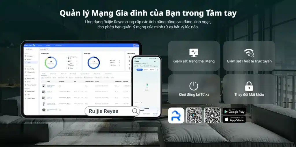 Quản lý Router Ruijie Reyee RG-EG710XS qua nền tảng Ruijie Cloud