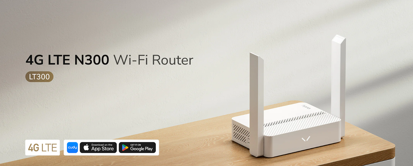 Router WiFi 4G LT300 phát WiFi 300Mbps ổn định