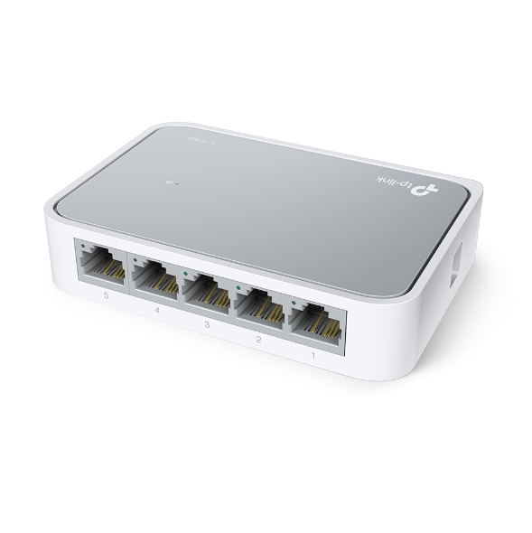 Switch TP-Link TL-SF1005D – Bộ Chia Mạng 5 cổng 100Mbps, Vỏ Nhựa