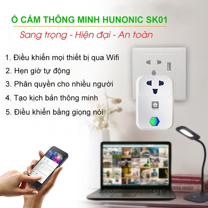 Ổ cắm điện thông minh 