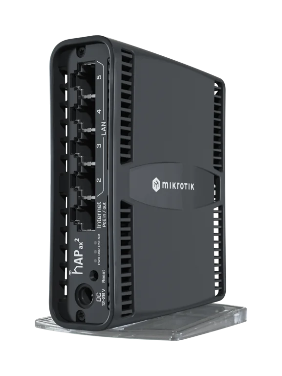 Router MikroTik C52iG-5HaxD2HaxD-TC – Router WiFi Mikrotik hAP ax², WiFi 6, Cổng Mạng Gigabit