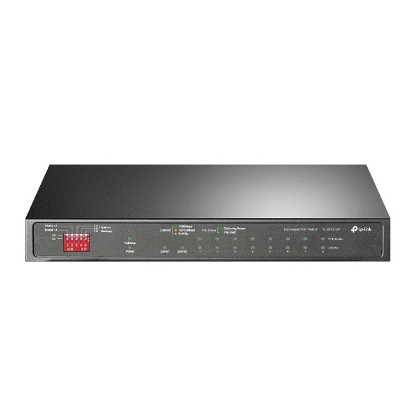 Switch TP-Link TL-SG1210P – Bộ Chia Mạng 8 Cổng PoE, Switch Unmanaged 123W